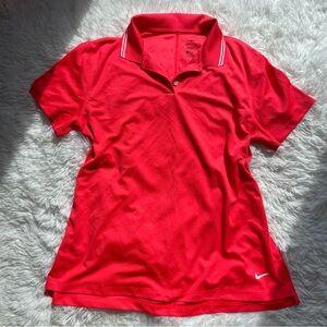Nike Dri-Fit Standard‎ Fit Short Sleeve Collared Polo Shirt
